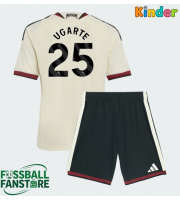 Manchester United Manuel Ugarte #25 Replik 3rd trikot Kinder 2026-27 Kurzarm (+ Kurze Hosen)